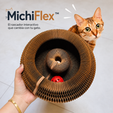 MichiFlex rascador interactivo para gatos