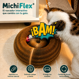 Beneficios del rascador interactivo MichiFlex